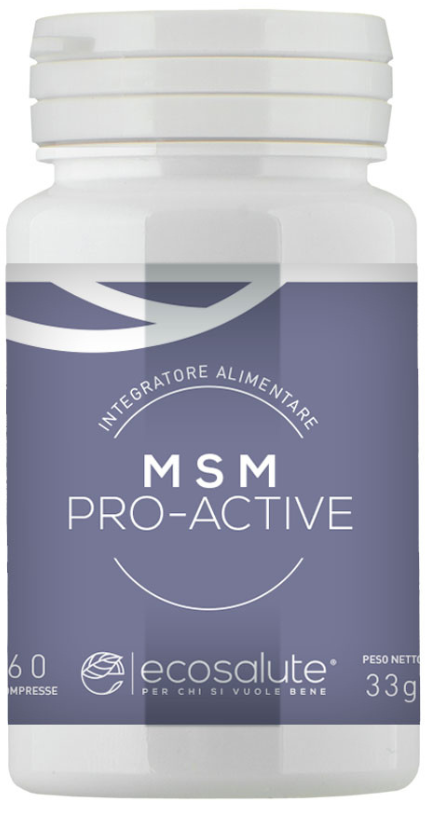 MSM PRO ACTIVE 60 COMPRESSE - farmanauta.it