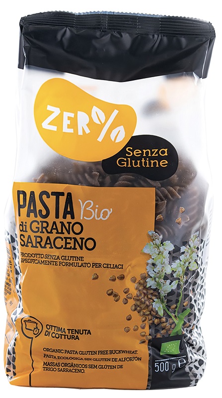 ZERO% GLUTINE FUSILLI GRANO SARACENO BIO 500 G - farmanauta.it