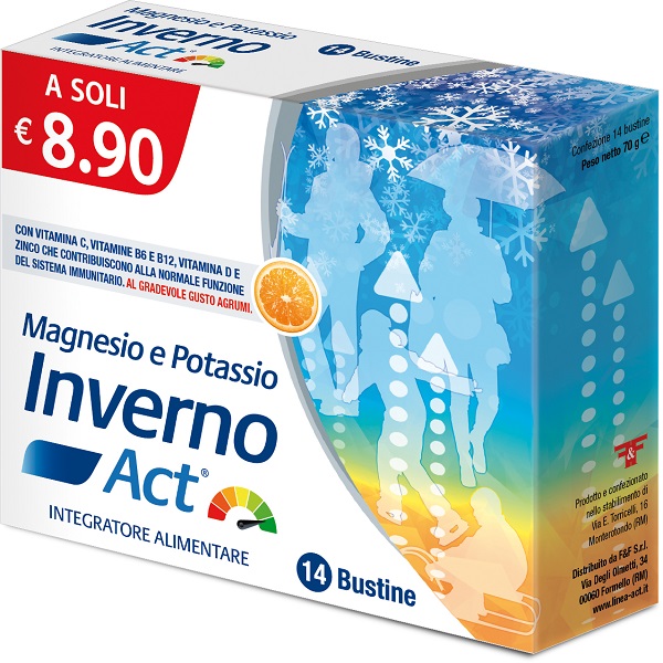 MAGNESIO POTASSIO ACT INVERNO 14 BUSTINE 5 G - farmanauta.it