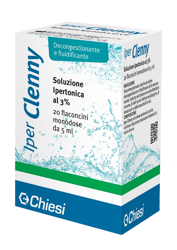 IPER CLENNY SOLUZIONE IPERTONICA MONODOSE 20 FLACONI 2 ML - farmanauta.it