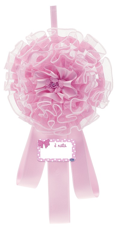 CHICCO ANNUNCIO NASCITA FIOCCO ROSA - farmanauta.it
