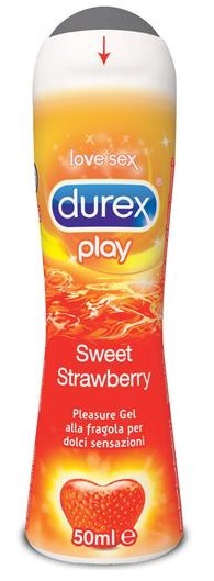 DUREX FRAGOLA GEL LUBRIFICANTE 50 ML - farmanauta.it