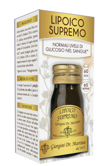 LIPOICO SUPREMO 60 PASTIGLIE - farmanauta.it