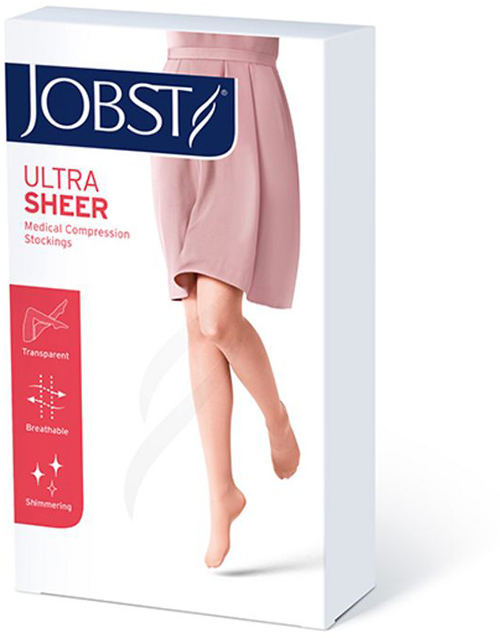 CALZA COMPRESSIVA JOBST ULTRASHEER 5-10MMHG COLLANT NATURAL 3 - farmanauta.it