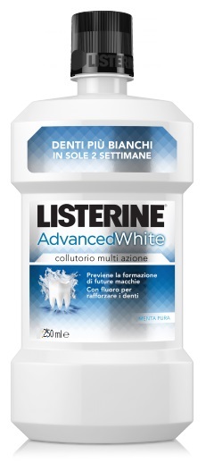 LISTERINE ADVANCE WHITE 250 ML - farmanauta.it