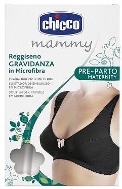 CHICCO MAMMY REGGISENO MICROFIBRA GRAVIDANZA NERO 4C - farmanauta.it