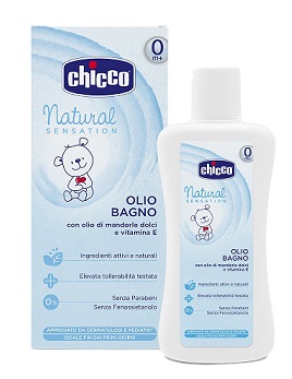 CHICCO OLIO BAGNO NATURAL SENSATION 200 ML - farmanauta.it