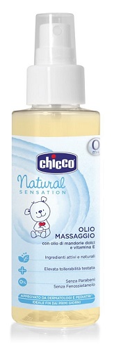 CHICCO OLIO MASSAGGIO NATURAL SENSATION 100 ML - farmanauta.it