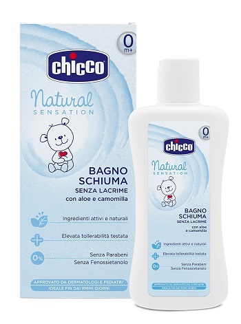 CHICCO BAGNOSCHIUMA NATURAL SENSATION 500 ML - farmanauta.it