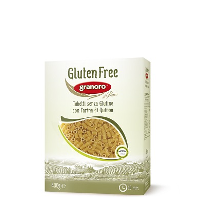 GLUTEN FREE GRANORO TUBETTI 400 G - farmanauta.it