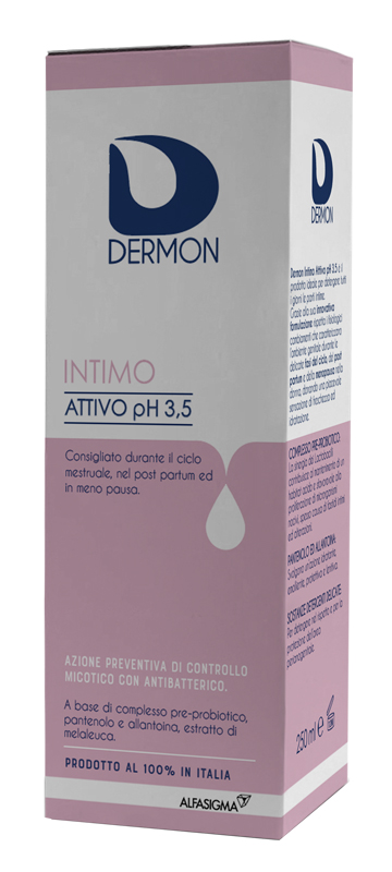 DERMON INTIMO ATTIVO 250 ML - farmanauta.it
