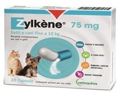 ZYLKENE CANI/GATTI 20 CAPSULE DA 75 MG - farmanauta.it