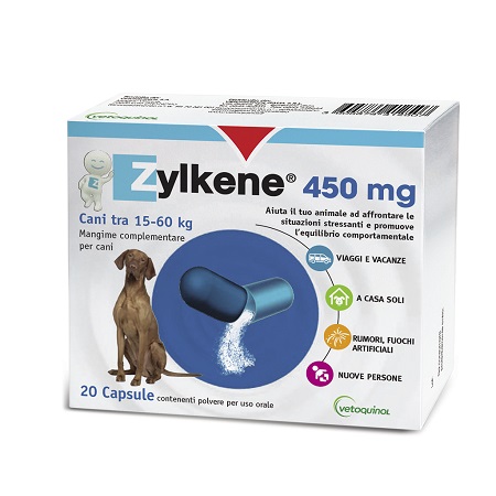 ZYLKENE CANI 20 CAPSULE DA 450 MG - farmanauta.it