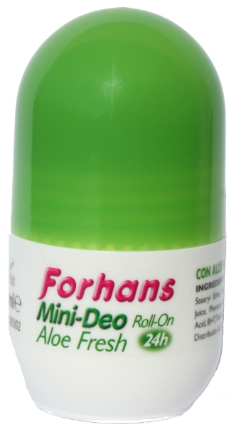 FORHANS MINI DEO ALOE FRESH 20 ML - farmanauta.it