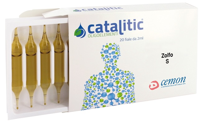 CATALITIC OLIGOELEMENTI ZOLFO S 20 AMPOLLE - farmanauta.it