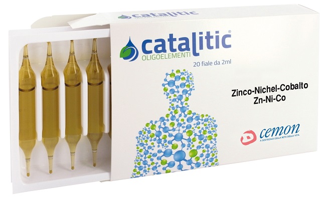 CATALITIC OLIGOELEMENTI ZINCO NICHEL COBALTO ZN-NI-CO 20 AMPOLLE - farmanauta.it