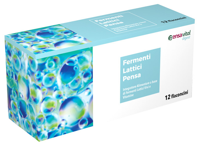 FERMENTI LATTICI PENSA 12 FLACONCINI DA 7 ML - farmanauta.it