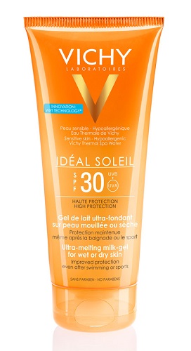 IDEAL SOLEIL GEL WET CORPO SPF30 200 ML - farmanauta.it