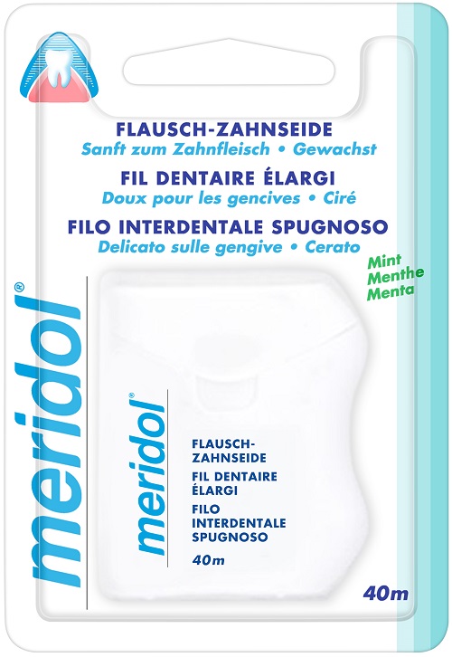 MERIDOL EXPANDED FILO INTERDENTALE 40 METRI - farmanauta.it