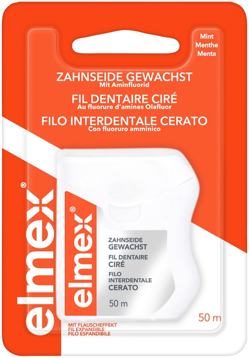 ELMEX FILO INTERDENTALE CERATO 50 METRI - farmanauta.it