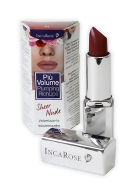 INCAROSE PIU' VOLUME PLUMPING RICHLIPS 01 SHEER NUDE - farmanauta.it