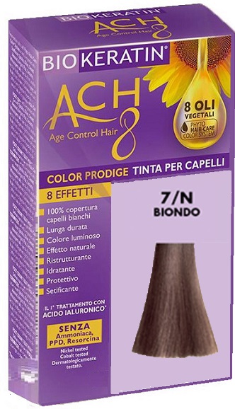 BIOKERATIN ACH8 COLOR PRODIGE 7/N BIONDO - farmanauta.it
