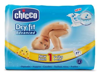 CH DRY FIT ADVANCE NEW BORN 27 PEZZI - farmanauta.it