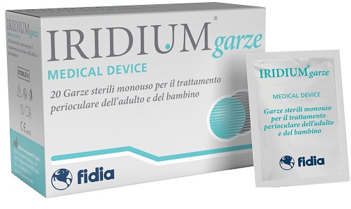IRIDIUM GARZA OCULARE MEDICATA IN TESSUTO NON TESSUTO 20 PEZZI - farmanauta.it