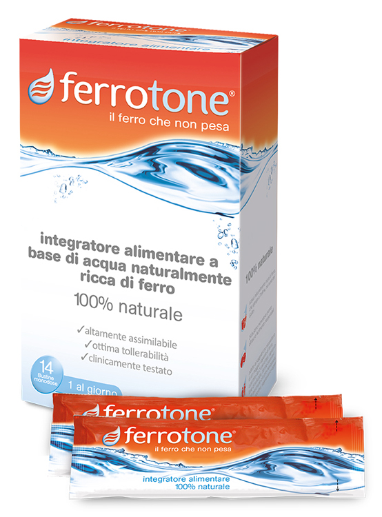 FERROTONE 14 BUSTINE 20 MG - farmanauta.it