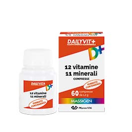 MASSIGEN DAILYVIT 12 VITAMINE 11 MINERALI 60 COMPRESSE RIVESTITE - farmanauta.it