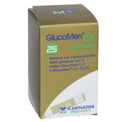 STRISCE MISURAZIONE GLICEMIA GLUCOMEN LX PLUS 25 PEZZI - farmanauta.it