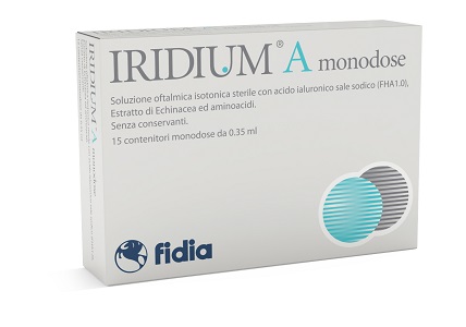 IRIDIUM A MONODOSE GOCCE OCULARI 15 FLACONCINI 0,35 ML - farmanauta.it
