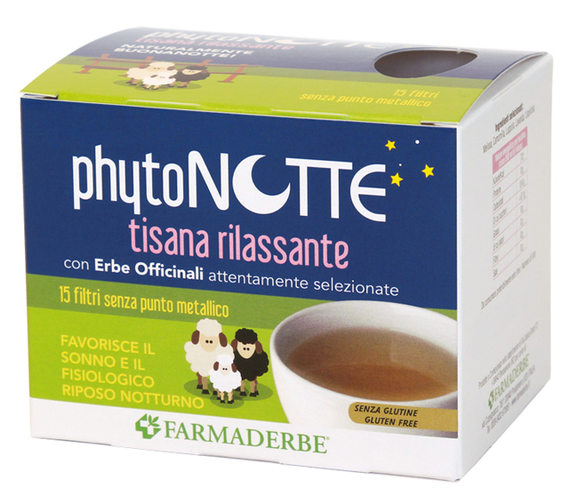 PHYTO NOTTE TISANA RILASSANTE 15 FILTRI DA 18 G - farmanauta.it