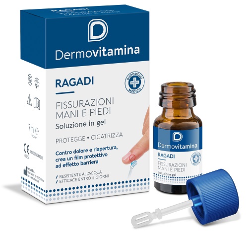 DERMOVITAMINA RAGADI GEL MANI E PIEDI 7 ML - farmanauta.it