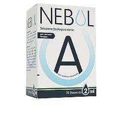 NEBUL SOLUZIONE FISIOLOGICA 25 FLACONCINI MONODOSE 2 ML - farmanauta.it