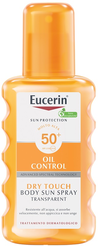EUCERIN SUN SPRAY TRASPARENTE FP50 - farmanauta.it