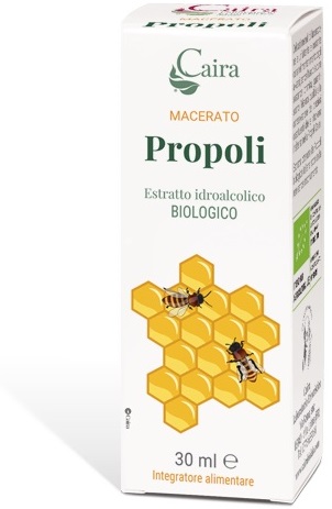 CAIRA PROPOLI MACERATO IDROALCOLICO BIO GOCCE 30 ML - farmanauta.it