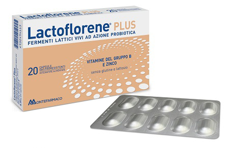 LACTOFLORENE PLUS 20 CAPSULE GASTRORESISTENTI - farmanauta.it