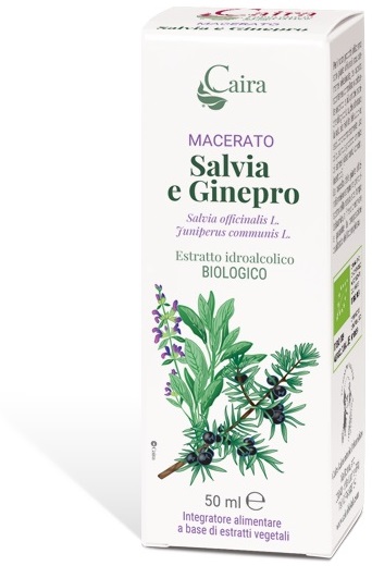 CAIRA SALVIA E GINEPRO MACERATO IDROALCOLICO BIO GOCCE 50 ML - farmanauta.it