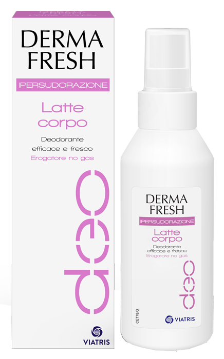 DERMAFRESH IPERSUDORAZIONE LATTE CORPO DEODORANTE 100 ML - farmanauta.it
