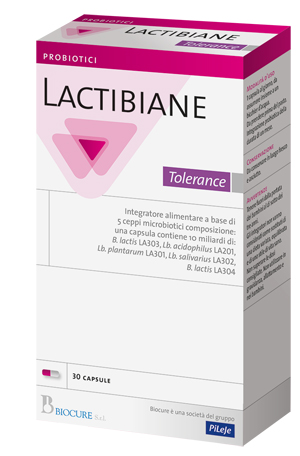 LACTIBIANE TOLERANCE 30 CAPSULE - farmanauta.it