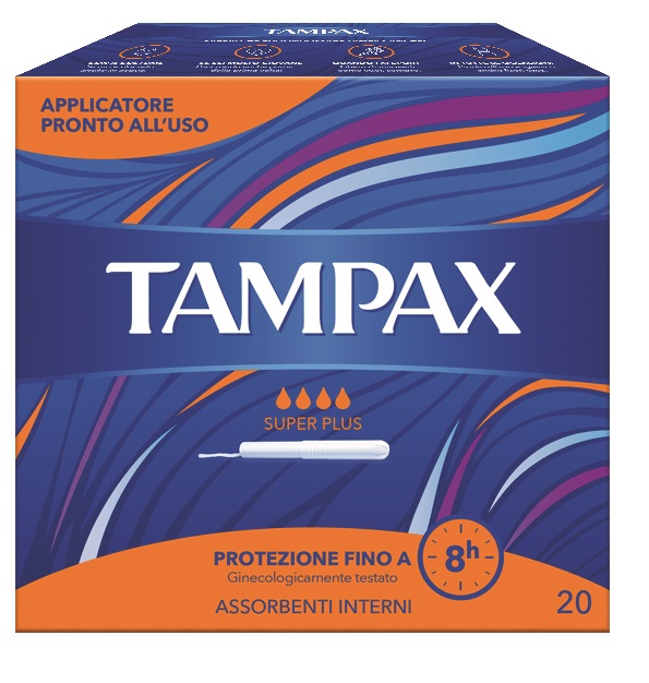 TAMPAX BLUE BOX SUPER PLUS 20 PEZZI - farmanauta.it