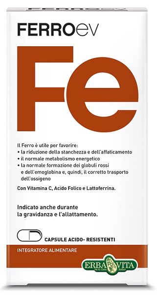 FERRO EV 60 CAPSULE 500 MG - farmanauta.it