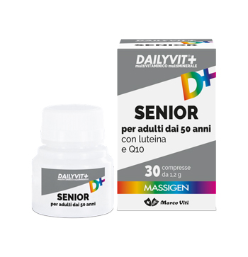 MASSIGEN SENIOR MULTIVITAMINICO E MULTIMINERALE 30 COMPRESSE RIVESTITE - farmanauta.it