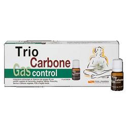 TRIOCARBONE GAS CONTROL 7 FLACONCINI 10 ML - farmanauta.it