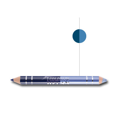 I COLORI DI HELAN BIO MATITA DUO OCCHI AVIO BLU NOTTE - farmanauta.it