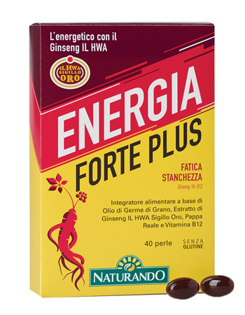 ENERGIA FORTE PLUS 40 PERLE - farmanauta.it
