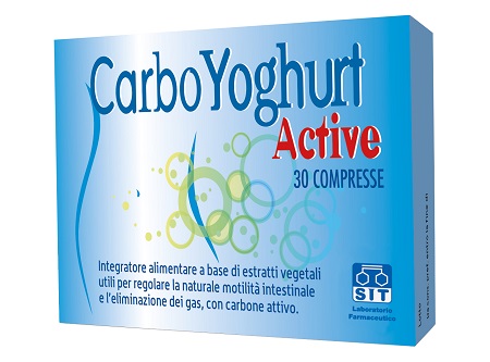 CARBOYOGHURT ACTIVE 30 COMPRESSE - farmanauta.it
