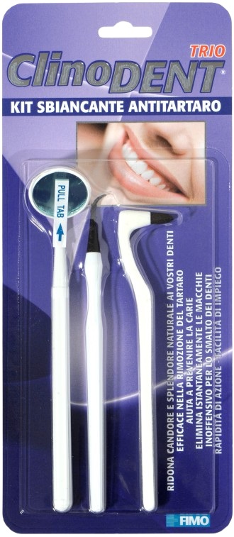 CLINODENT TRIO SBIANCANTE ANTI TARTARO - farmanauta.it