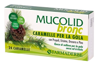 MUCOLID BRONC 24 CARAMELLE - farmanauta.it